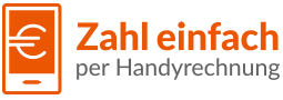 Zahl einfach per Handyrechnung